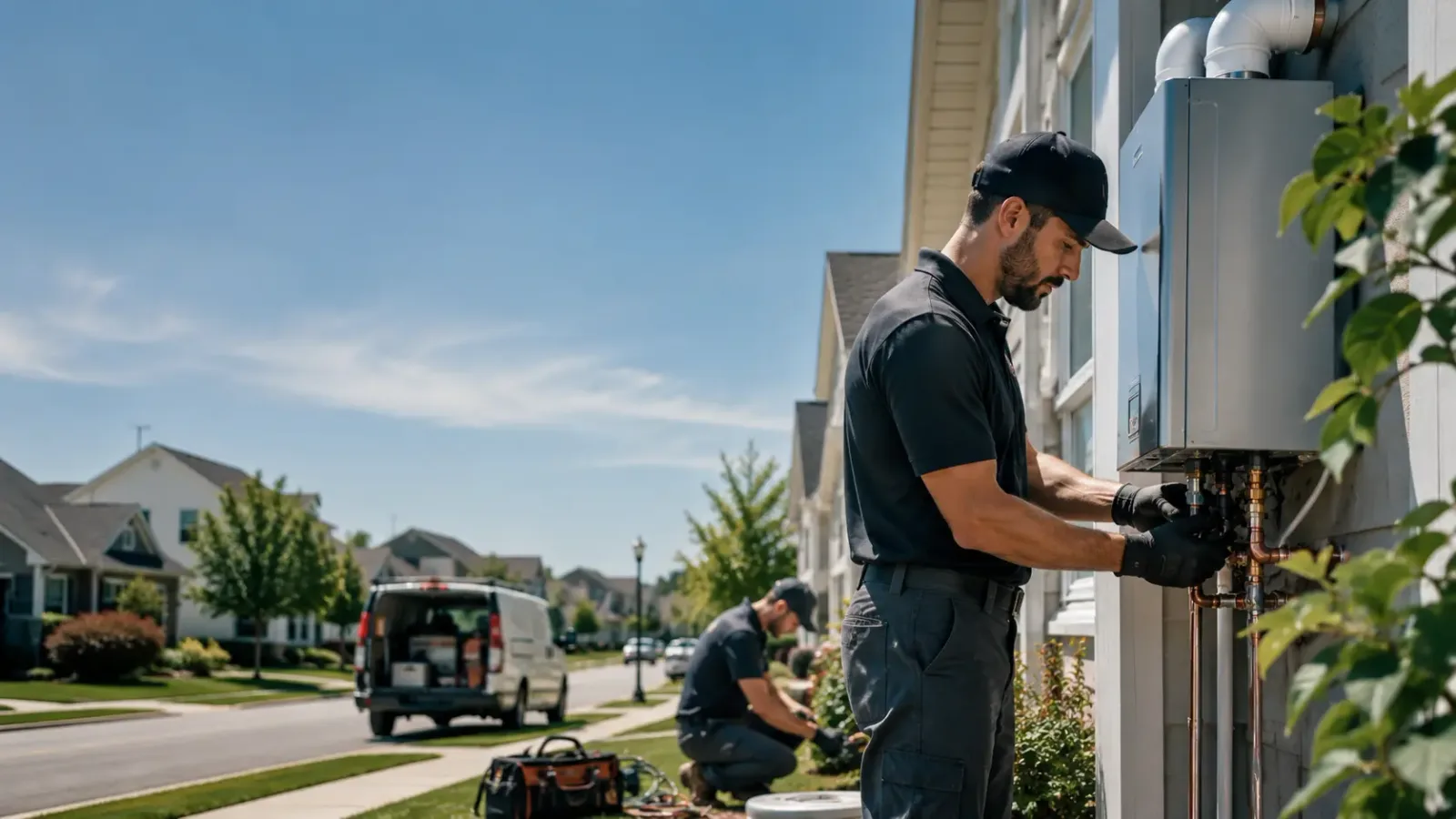 Tankless Water Heater Installation in Rosharon, TX